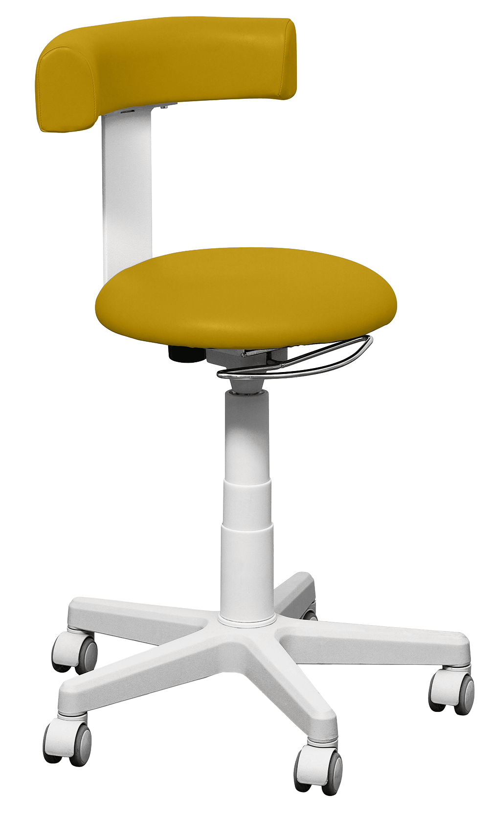 Sgabello per ambulatorio - SPD / A - Euroclinic MediCare Solutions - ad  altezza regolabile / con schienale / con rotelle